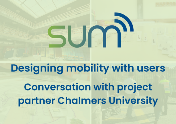 In conversation with partners: Yuren Chen and designing mobility with users